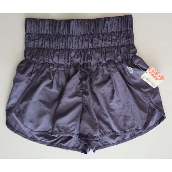 Free People Movement OB1128291 Women's Sz XS Deep Sea Blue The Way Home Shorts - Picture 1 of 10